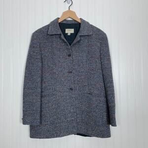 Vintage Sfi Femme Pour Nordstrom Womens Blazer Size 6 Wool Silk Blend Union Made